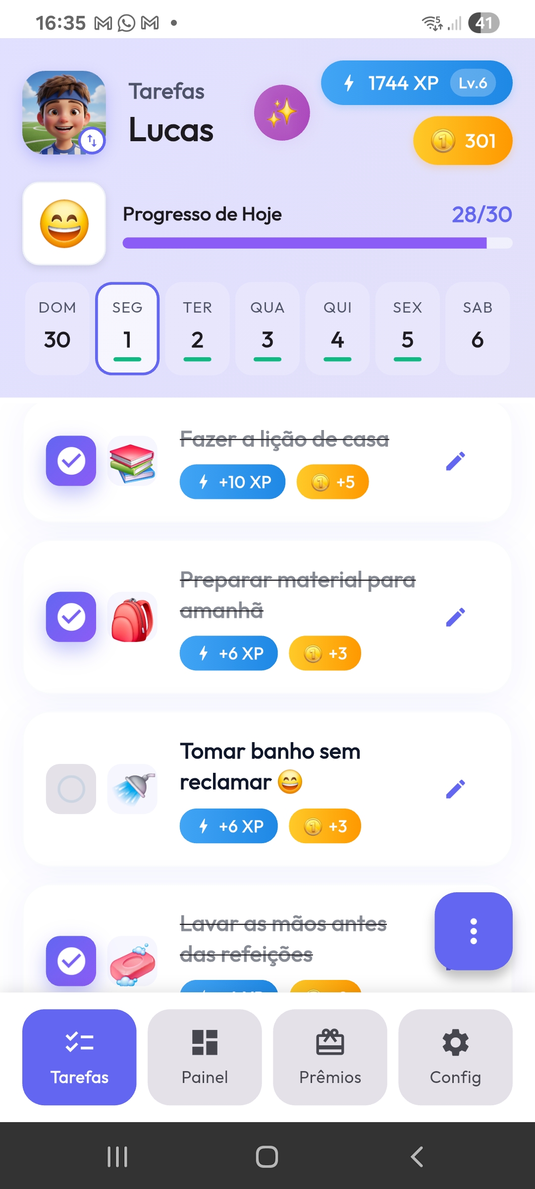 1. Crie e Personalize